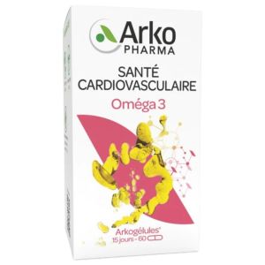 Arkogelules Omega 3 - 60 Capsules