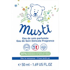 Musti® Eau de soin parfumée - Flacon en verre 50ml