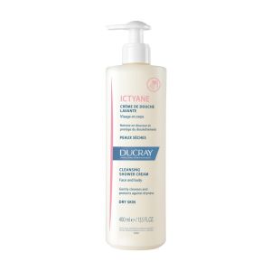 Ictyane - Crème de douche lavante nourrissante visage et corps 400 ml