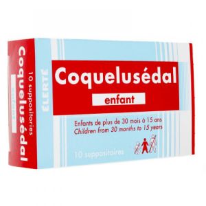 Coquelusédal enfant - 10 suppositoires