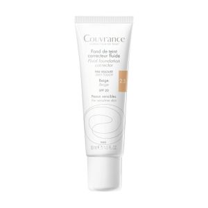 Couvrance Fond de teint correcteur unifiant fluide Beige N°2.5 peaux claires 30 ml