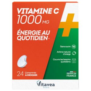 Vitamine C 1000 Mg - 2 x 12 comprimes