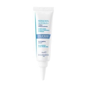 Keracnyl - Glycolic crème désincrustante Points noirs et imperfections - peaux grasses à tendance acnéique 30 ml