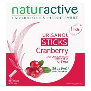 Urisanol - Cranberry Stévia 28 sticks