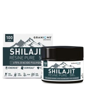 Shilajit Resine Pure 500Mg - Pot 50G