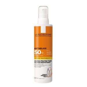 Anthelios Crème Solaire en Spray Invisible Corps SPF50+ Avec Parfum 200ml