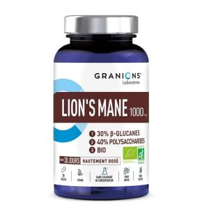Lion's Mane Bio 1000Mg - 90 gélules