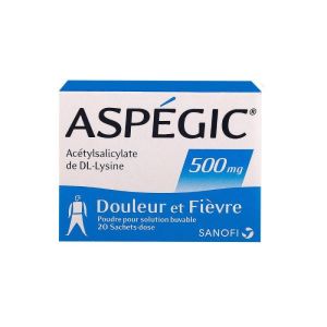 Aspegic 500mg - 20 sachets
