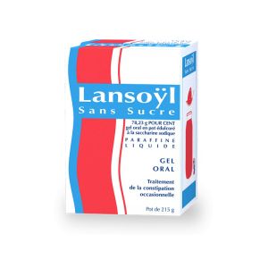 Lansoÿl Paraffine Gel Oral Sans Sucre - pot de 215g