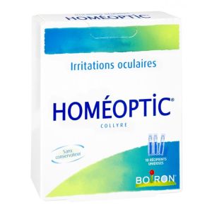 Homéoptic 10 récipients unidoses