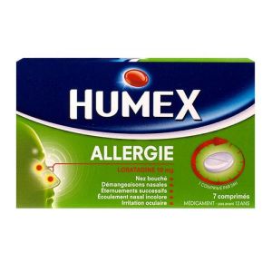 Allergie Loratadine Humex - 7 comprimés 10 mg