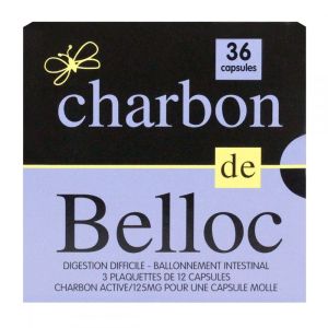 Charbon de Belloc - capsules 3 x 12