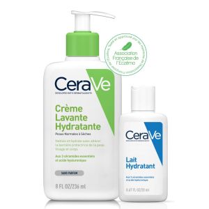 Cerave Creme Lavante+lait Off