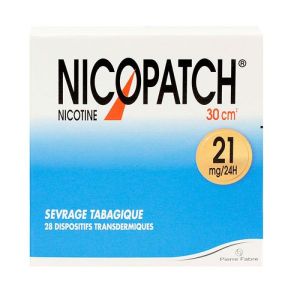 Nicopatch 21mg/24h - 28 dispostifs transdermiques