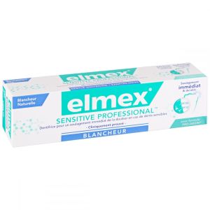 Dentifrice Elmex Sensitive Professional Dents Sensibles Blancheur 75ml