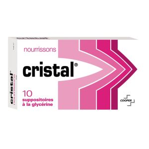 Cristal bébé - 10 suppositoires