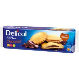 Delical Nutra Cake Chocolat boite de 9 biscuits