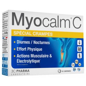 Myocalm C Crampes - 30 Comprimés