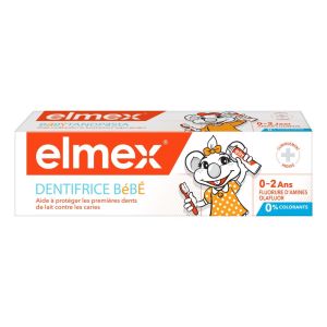 Dentifrice Elmex Anti-Caries Bébé 0-3 ans 50ml