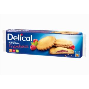 Delical Nutra Cake Framboise Boite de 9 biscuits