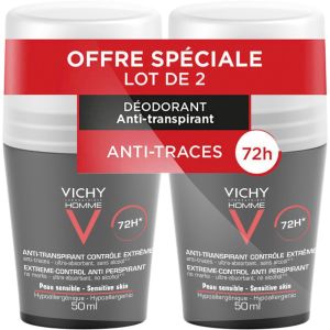 LOT*2 Vichy Homme Déodorant bille 72H