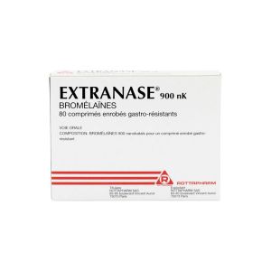 Extranase comprimés gastro-résistants - 80 comprimés