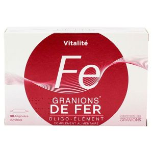 Granions de Fer 30 ampoules