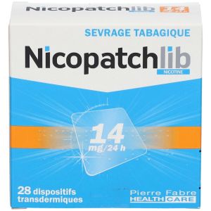 Nicopatchlib 14mg/24h - 28 Patchs