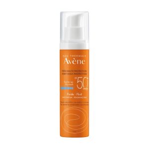 Solaire Fluide sans parfum SPF 50+ peaux sensibles 50 ml