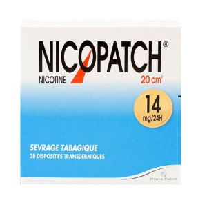 Nicopatch 14mg/24h - 28 dispositifs transdermiques