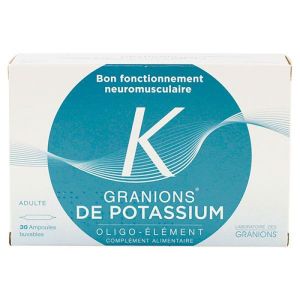 Granions de Potassium 30 ampoules