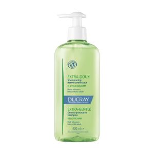 Extra-Doux - Shampooing dermo-protecteur - Cheveux normaux et délicats pompe 400 ml