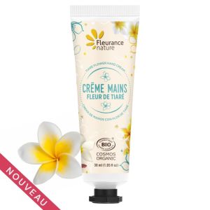 Crème Mains Fleur Tiaré  Tube 30mL