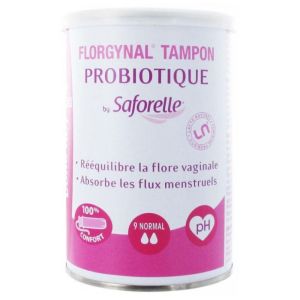 Florgynal 9 Tampon probiotique +applicateur  normal