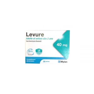 Mylan Levure Adultes et enfants 40mg - 30 gélules