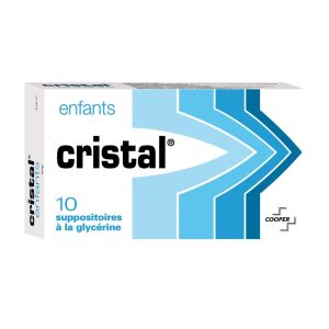 Cristal Enfant - 10 suppositoires