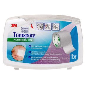 Transpore sparadrap microperforé 25mmx5m