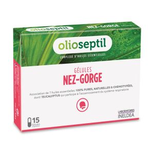 OLIOSEPTIL GELULES NEZ-GORGE