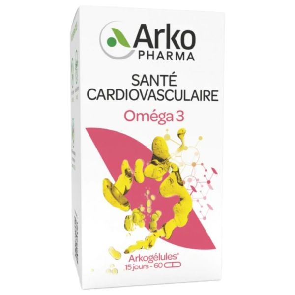 Arkogelules Omega 3 - 60 Capsules