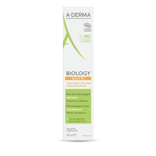 Crème visage nutritive BIOLOGY 40 ml