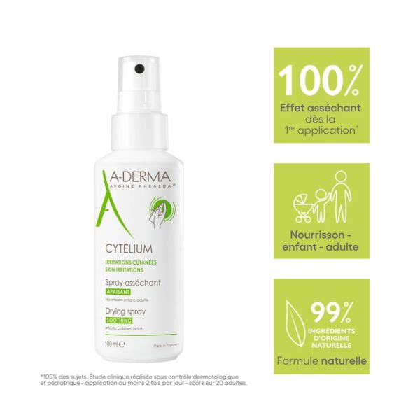 Cytélium Spray asséchant apaisant 100 ml