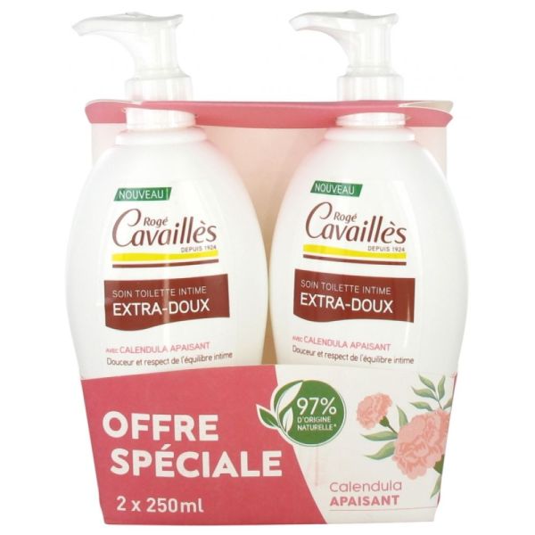 Soin Toilette Intime Extra-doux - 2x250ml