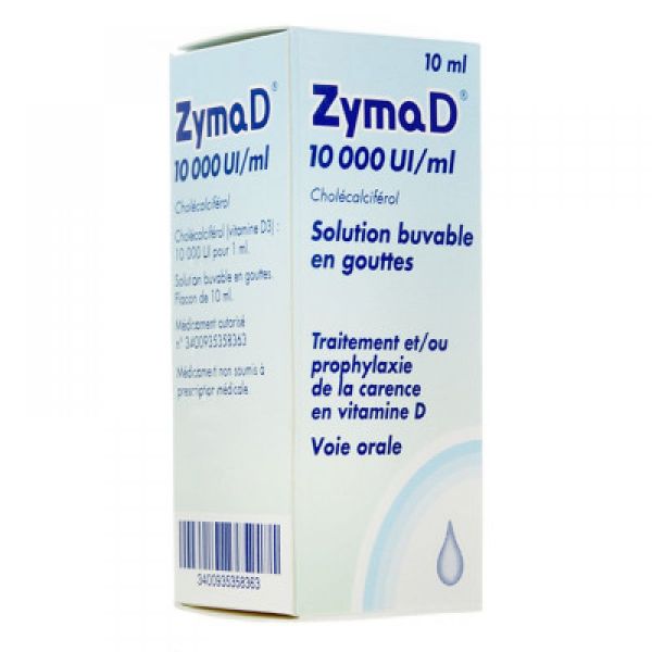 Zymad 10000ui/ml Gouttes buvables - Flacon de 10ml