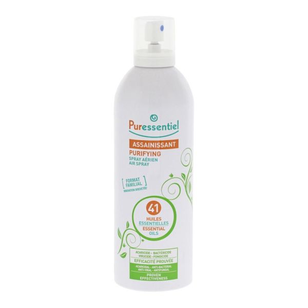 Spray aérien assainissant 41 huiles essentielles Puressentiel x 500 ml