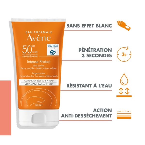 Solaire Intense Protect 50+ 150 ml