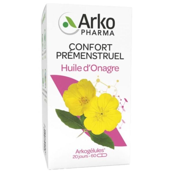 Arkogelules Huile Onagre Bio - 60 Gélules