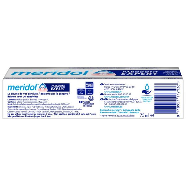 Dentifrice meridol Parodont Expert 75ml