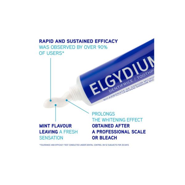 ELGYDIUM Blancheur - Dentifrice blancheur 75 ml