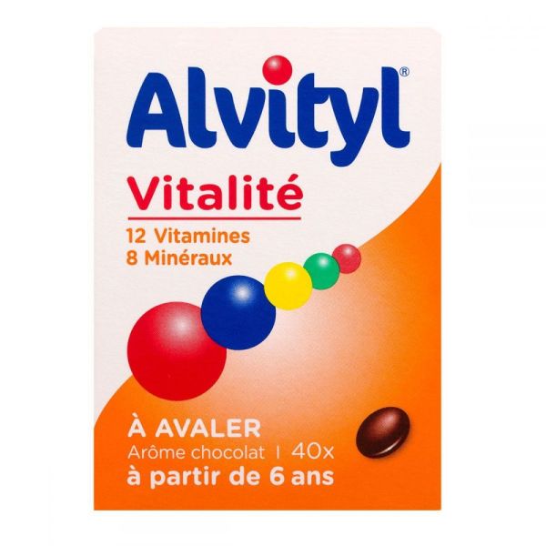 Alvityl Forme 40 comprimés à avaler