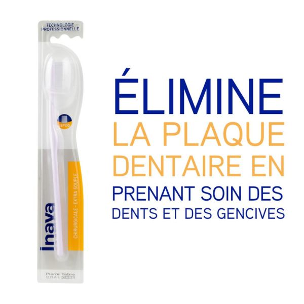 Inava Chirurgicale 15/100 - brosse à dents extra souple 1 u